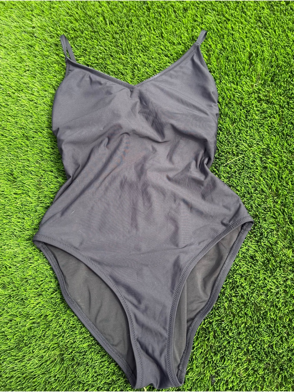 J crew Classic Black One-Piece Swimsuit